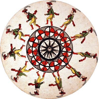 Phenakistoscope template example 6, mandala rotation video